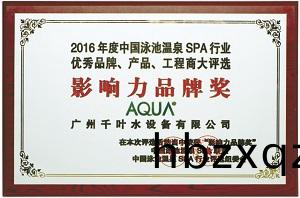 影(ying)響力品牌獎