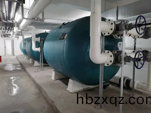 臥式過濾砂缸安裝案例