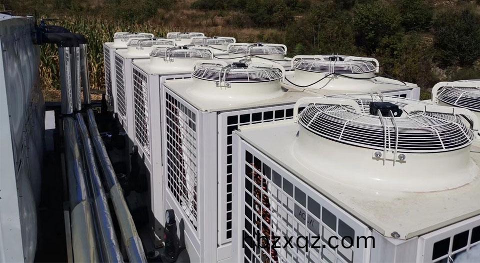 The cloud in the hometown of the homestay uses AQUA air source heat pump