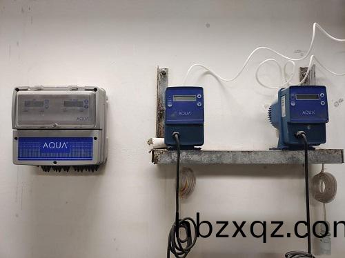 愛尅水質監控儀、投藥泵