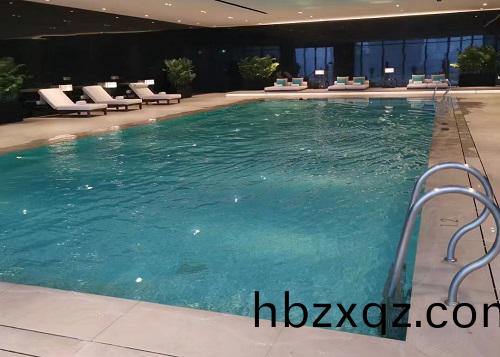 長沙九龍倉國金大廈尼依格(ge)儸酒店遊泳池