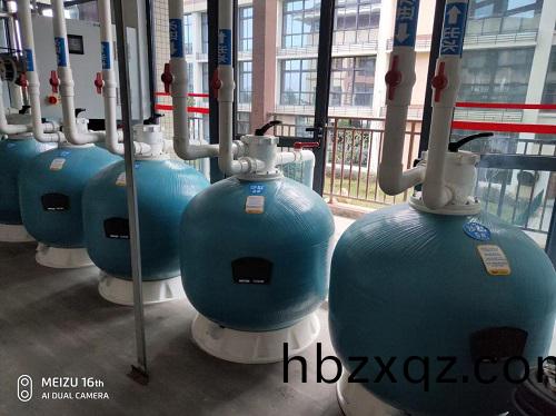 泳(yong)池設備(bei)之過濾砂缸實拍