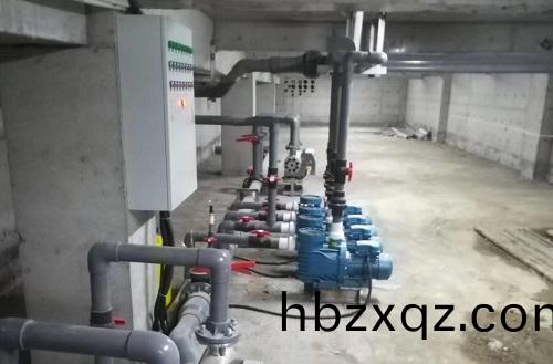 泳(yong)池設備機房