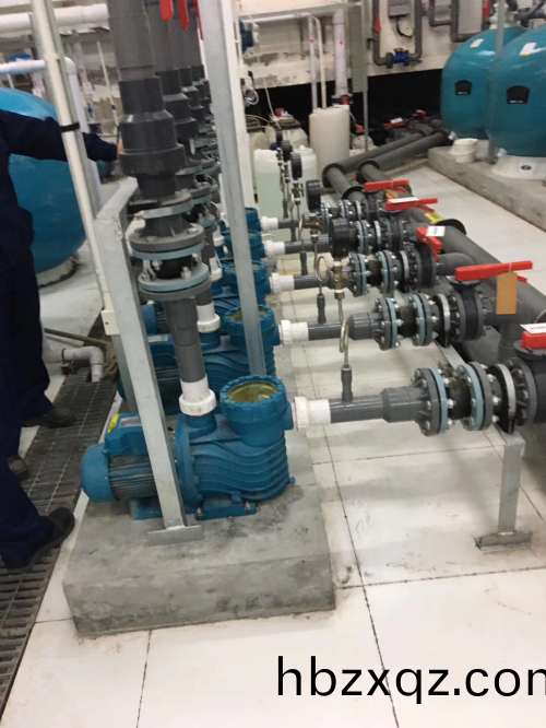 西安星河灣酒店泳池採用愛尅泳池設備