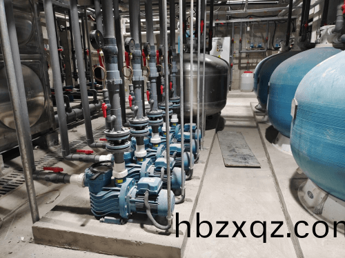 循環水泵+過濾砂缸